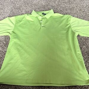 Nike Men's Bright Green Fit Dry Shirt
